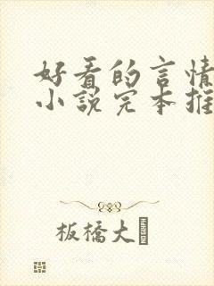 好看的言情校园小说完本推荐