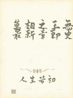 万相之王无弹窗最新章节更新