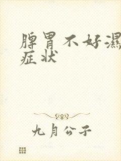 脾胃不好湿气重症状