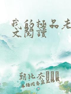 我的极品老婆全文阅读