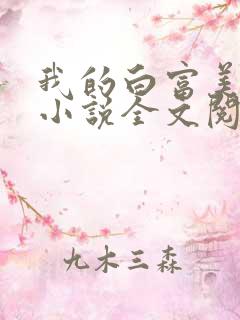 我的白富美老婆小说全文阅读