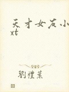 天才女友小说txt