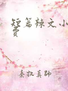 短篇辣文小说免费