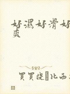 好湿好滑好紧好爽