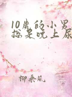 10岁的小男孩总是晚上尿床是什么原因