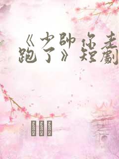 《少帅你老婆又跑了》短剧