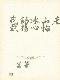 我的冰山老婆总裁杨心怡