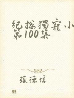 纪总独宠小甜妻第100集