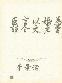 臣言以婚为名小说全文免费阅读