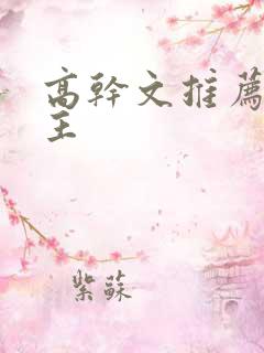 高干文推荐双男主