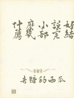 什么小说好看推荐几部完结的言情