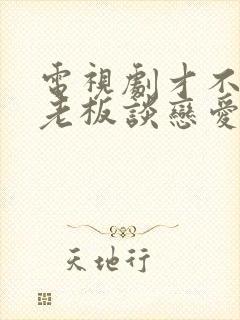 电视剧才不要和老板谈恋爱