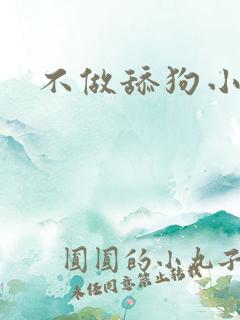 不做舔狗小说