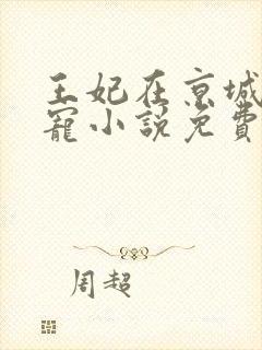 王妃在京城当团宠小说免费