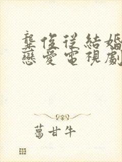 龚俊从结婚开始恋爱电视剧免费观看