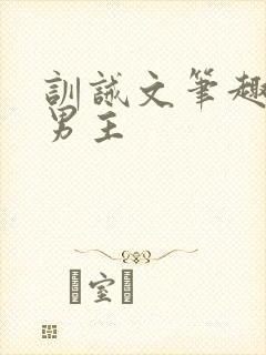 训诫文笔趣阁双男主