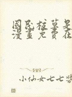 国民校草是女生漫画免费在线看