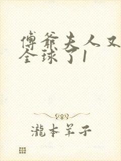 傅爷夫人又惊艳全球了1