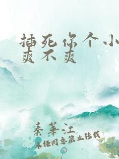 插死你个小骚货爽不爽