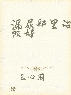 漏尿哪里治疗比较好