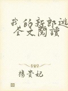 我的新郎逃婚了 全文阅读