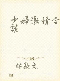 少妇激情合集小说