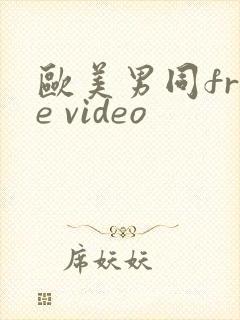 欧美男同free video