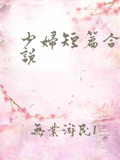 少妇短篇合集小说