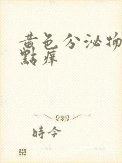 黄色分泌物还有点痒