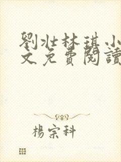 刘壮林琪小说全文免费阅读最新章节