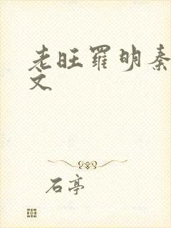 老旺罗明秦雨全文