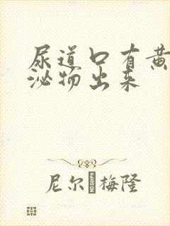 尿道口有黄色分泌物出来