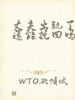 丈夫出轨了妻子还能挽回吗