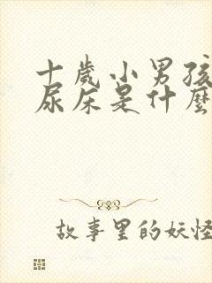 十岁小男孩老是尿床是什么原因