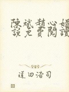 陈斌赵心媚的小说免费阅读