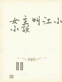 女主叫江小小的小说