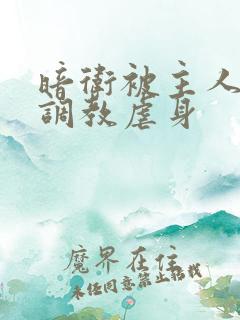 暗卫被主人虐玩调教虐身