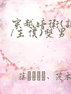 穿越暗卫(训诫/主仆)双男主小说