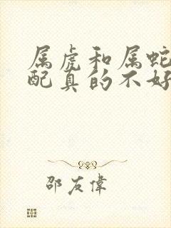 属虎和属蛇的婚配真的不好吗