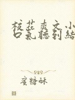 校花爽文小说一口气听到结局