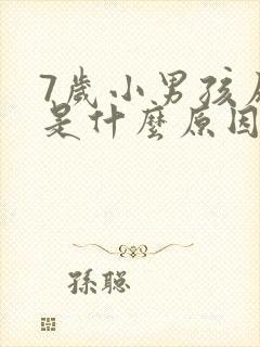 7岁小男孩尿床是什么原因