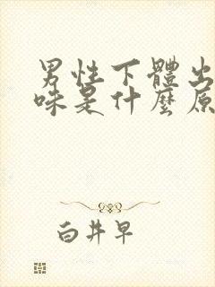 男性下体出现异味是什么原因引起的