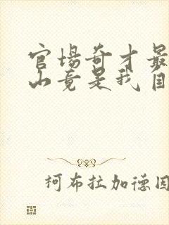 官场奇才最强靠山竟是我自己李霖小说最新