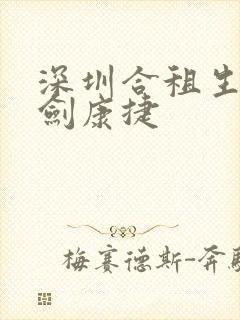 深圳合租生活许剑康捷