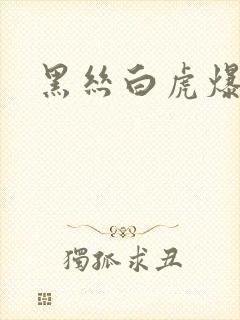 黑丝白虎爆操