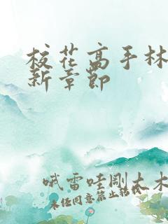 校花高手林逸最新章节