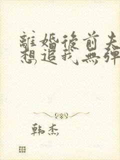 离婚后前夫总是想追我无弹窗