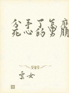 分手了怎么挽回死心的男朋友的句子