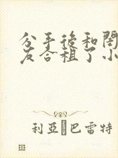 分手后和闺蜜男友合租了小说by放点陈醋