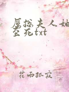 厉总夫人她罪不至死txt